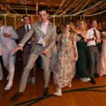 Payson High School kids dance to "Footloose" as they attend prom at the school on Saturday, April 20, 2024. (Scott G. Winterton, Deseret News) 