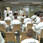 Inmates gather for SOLID program (Greg Anderson, KSL photographer)