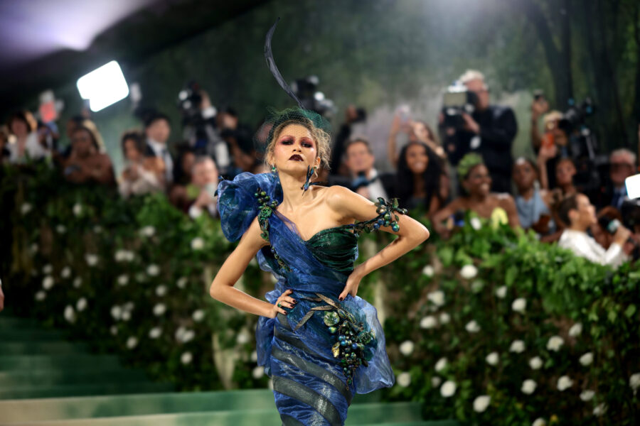 Zendaya attends The 2024 Met Gala Celebrating "Sleeping Beauties: Reawakening Fashion" at The Metro...