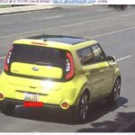 Police say the suspect left the area in a yellow Kia Soul. (Washington City Police Department)