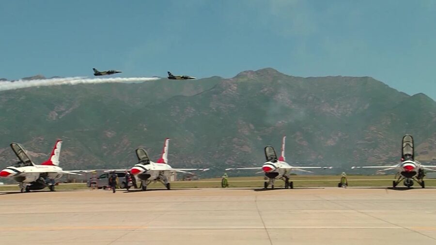 How to get to the Utah air show