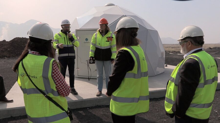 Utah delegation explores Iceland's example in carbon capture to reduce emissions