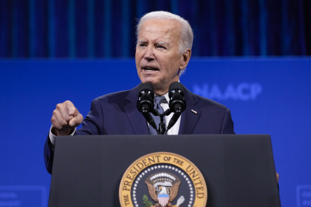 Biden's campaign chair acknowledges support 'slippage' but says he's