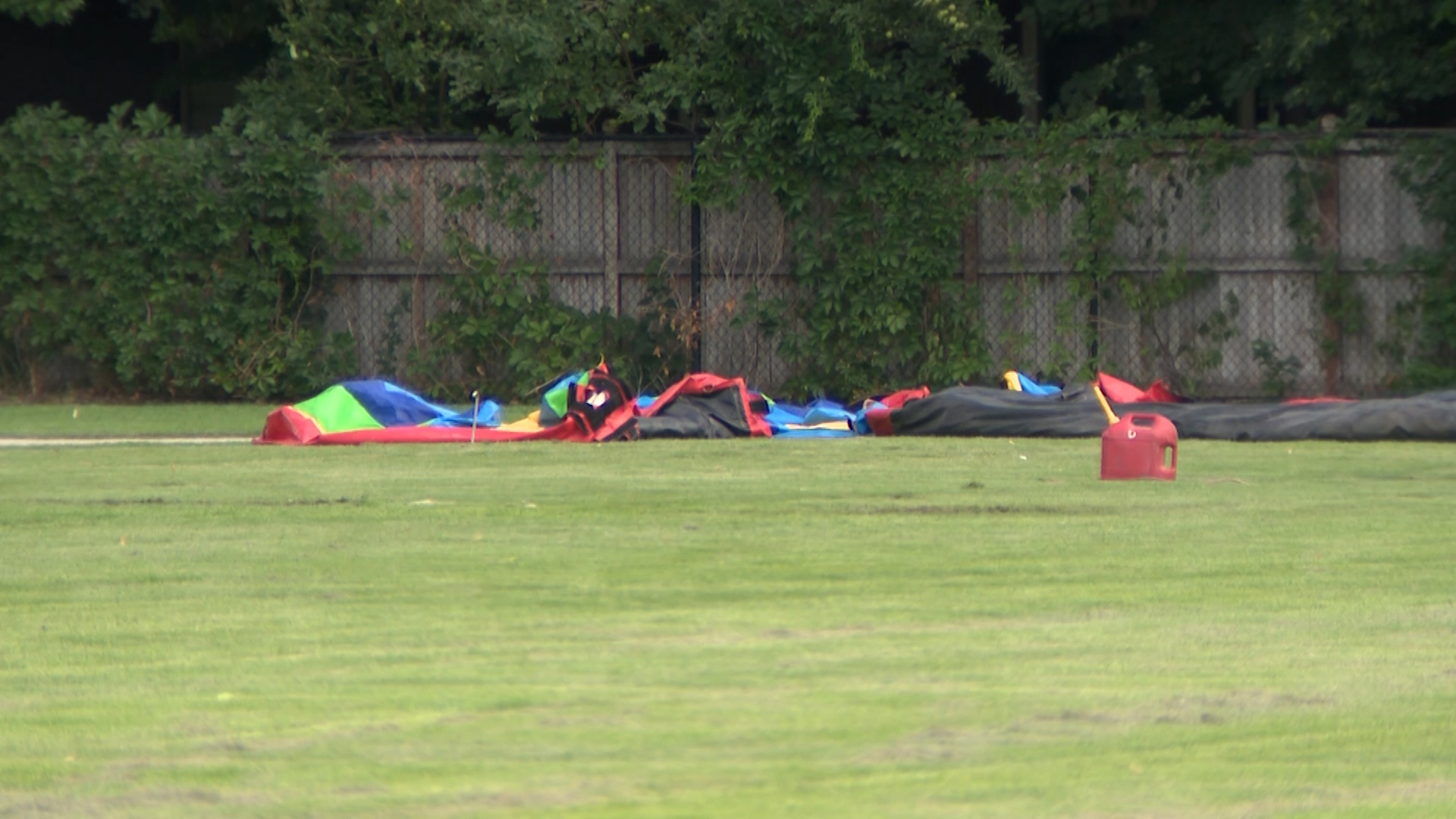 10-year-old seriously injured in accident with Microburst bouncy castle