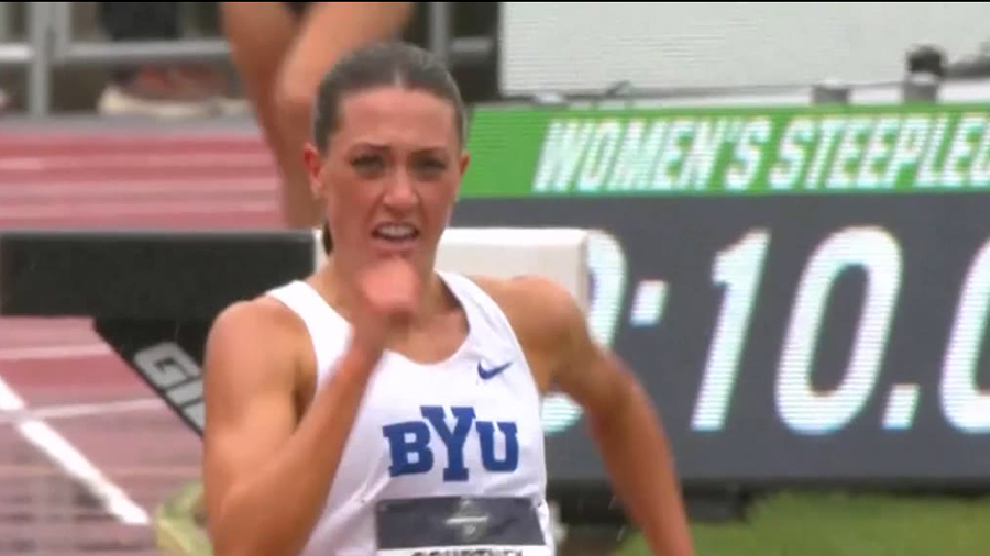 Utahn Courtney Wayment making Olympic steeplechase run