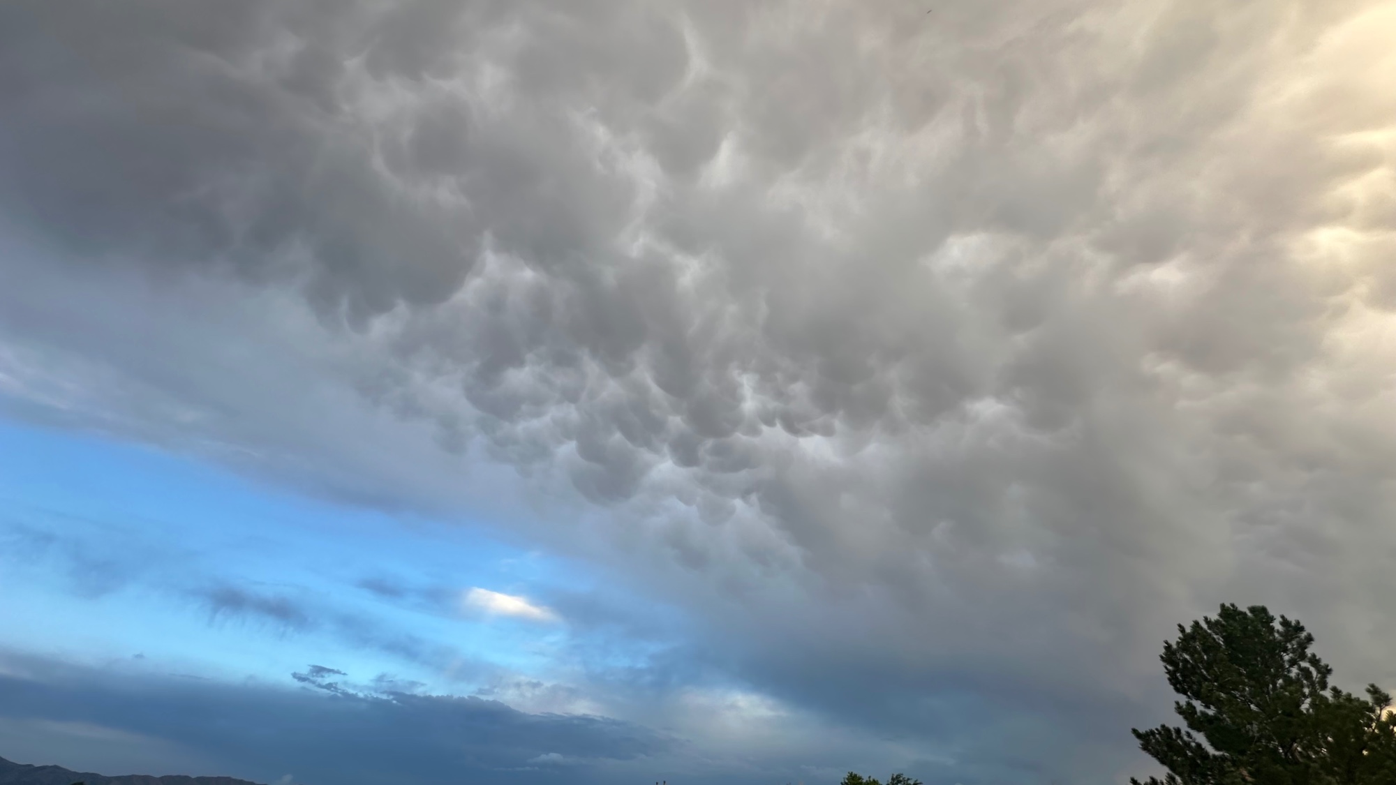 FILE — Storm clouds in Tooele County on Aug. 17, 2024 (Angelina)...