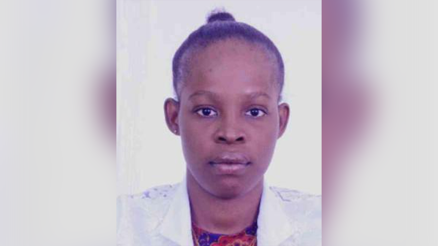 A photo of 26-year-old Sister Jenny Lucas. of Pétion-Ville, Haiti....