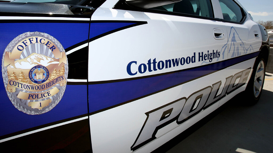 A Cottonwood Heights patrol car in April 21, 2008....