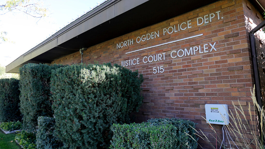 The North Ogden Police Department is pictured in North Ogden on Friday, Oct. 16, 2020....