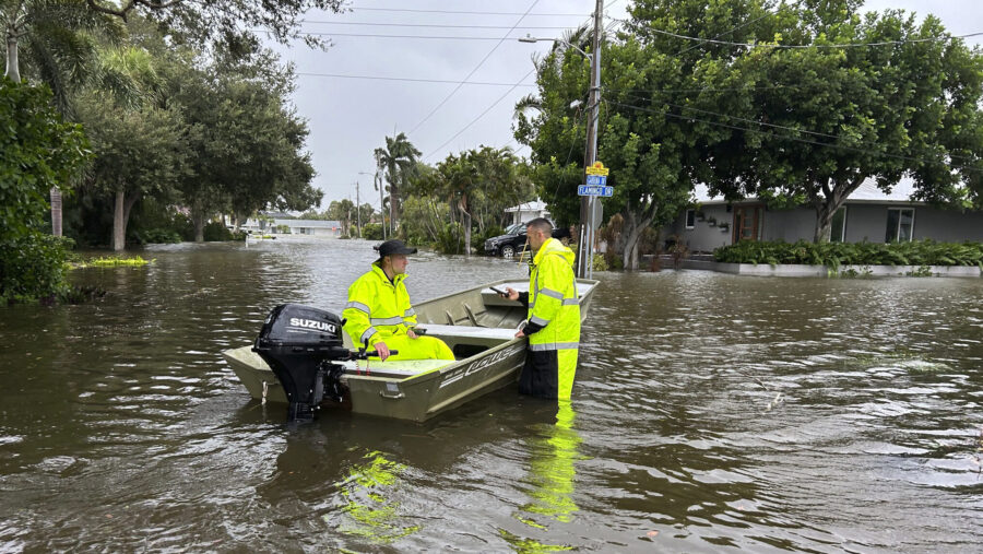 Rescuers race to free people trapped by Hurricane Helene after storm