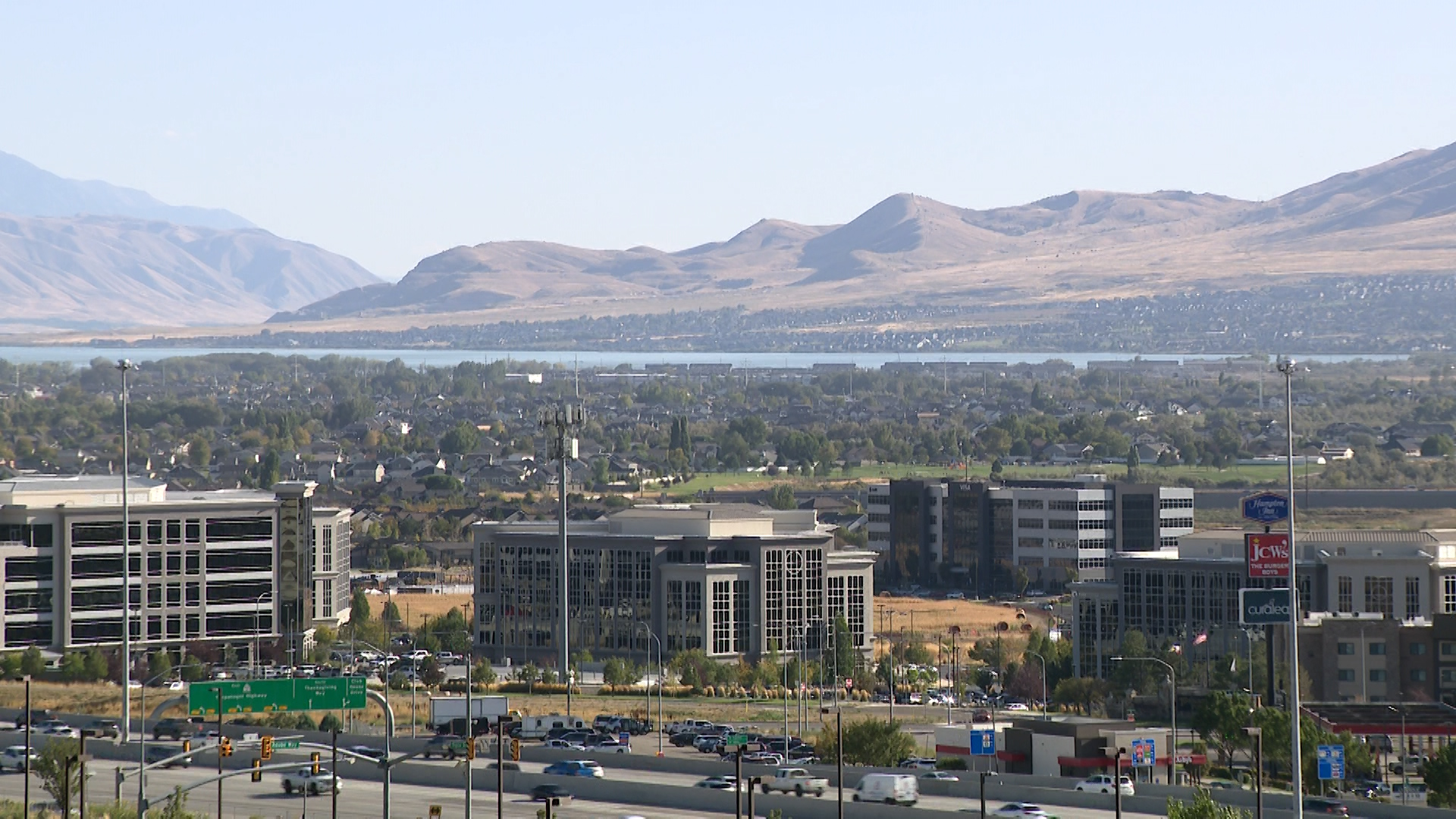 A view over Utah County.