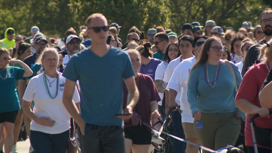 Roughly 4,000 people attended the Out of the Darkness Walk on Saturday in West Jordan. The event wa...