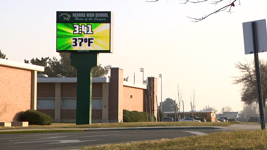 There have been several reports of Kearns High School students being robbed at gunpoint