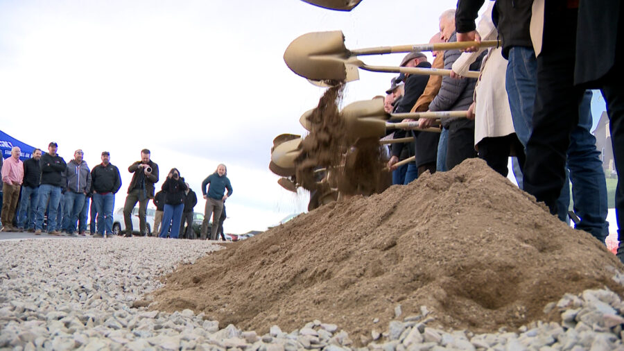 A groundbreaking ceremony for new affordable housing in Weber County was held on Oct. 31, 2024. (Jo...