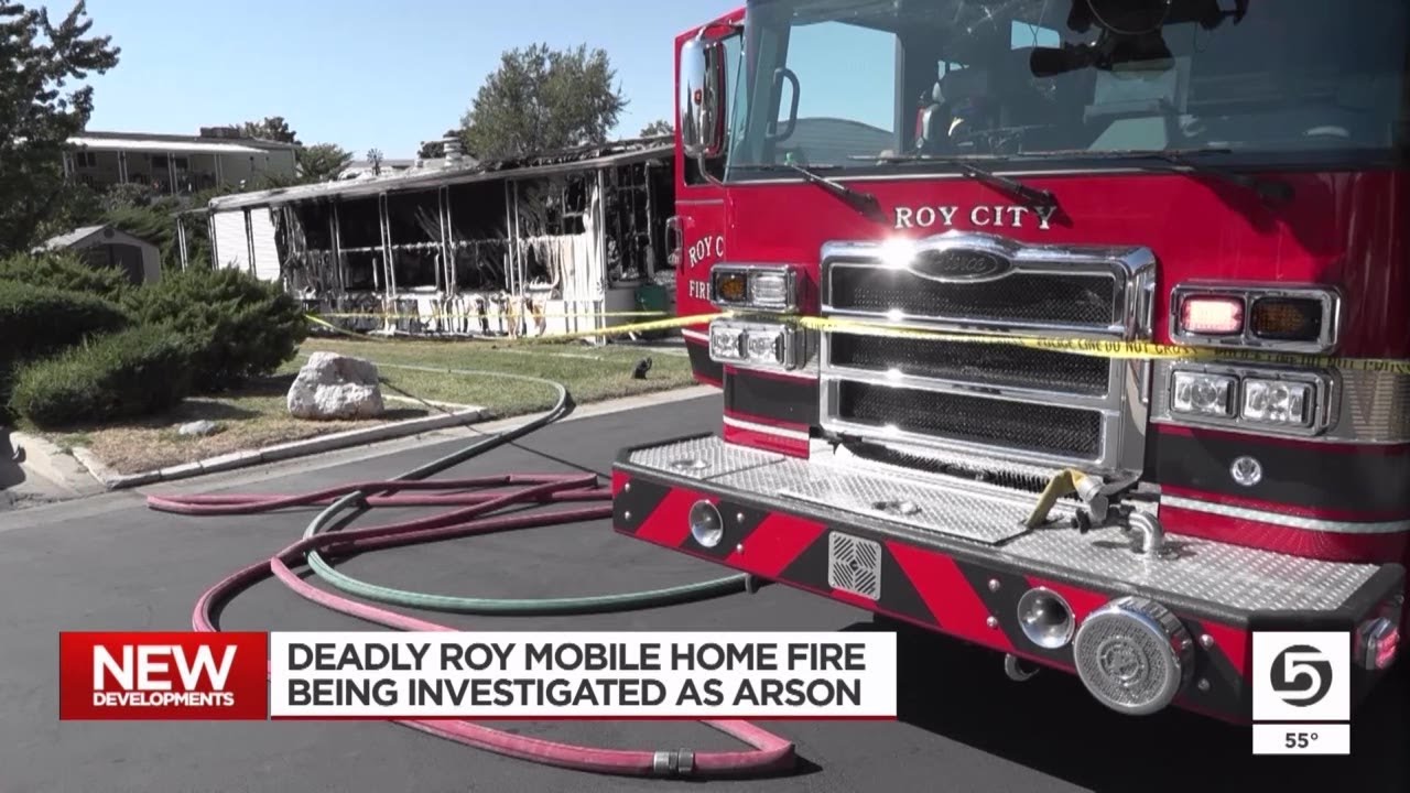 Video Deadly Roy mobile home fire being investigated as arson