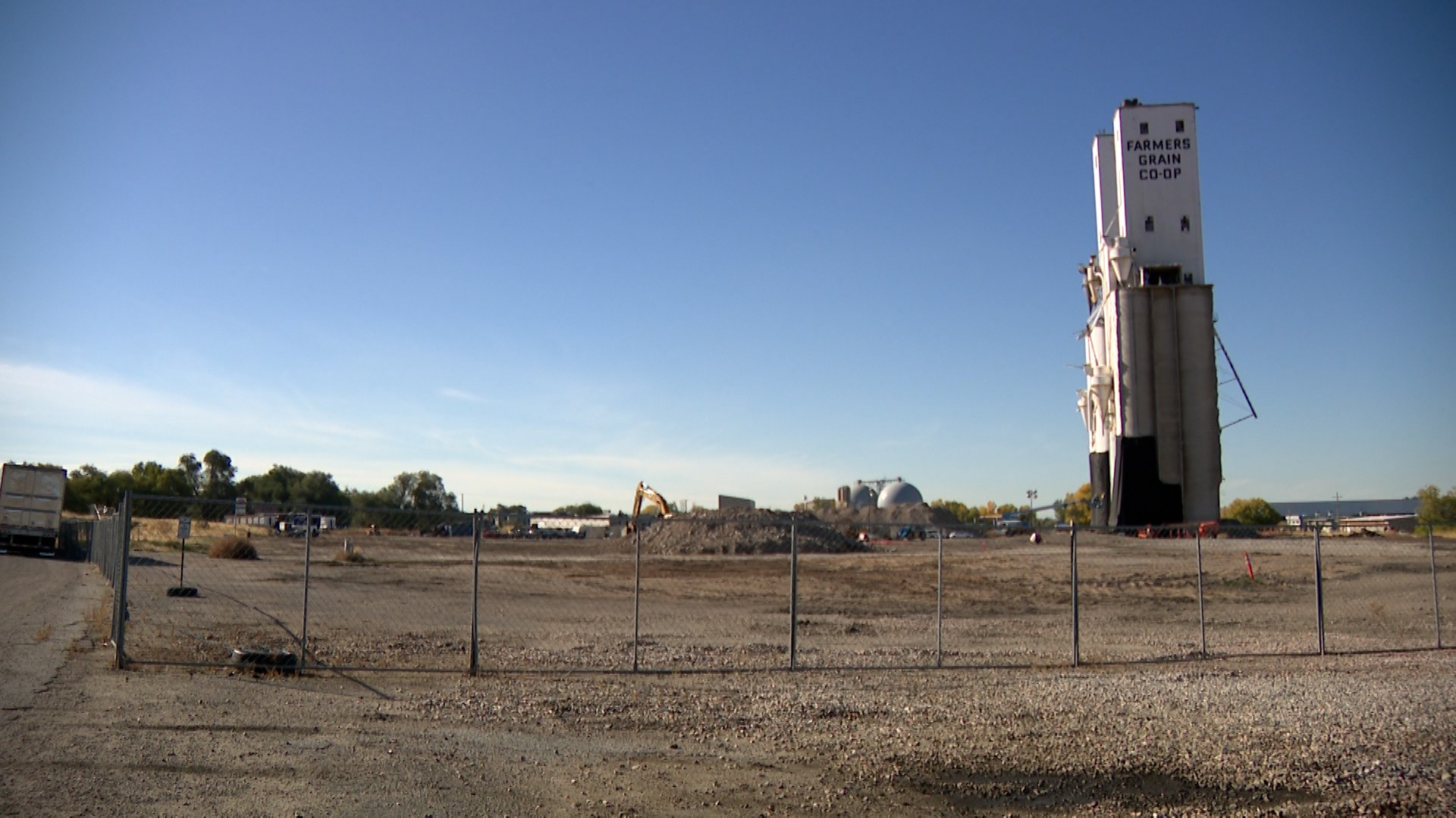 The Farmers Grain Co-op in West Haven, a day before it's set to come down on Nov. 2, 2024....