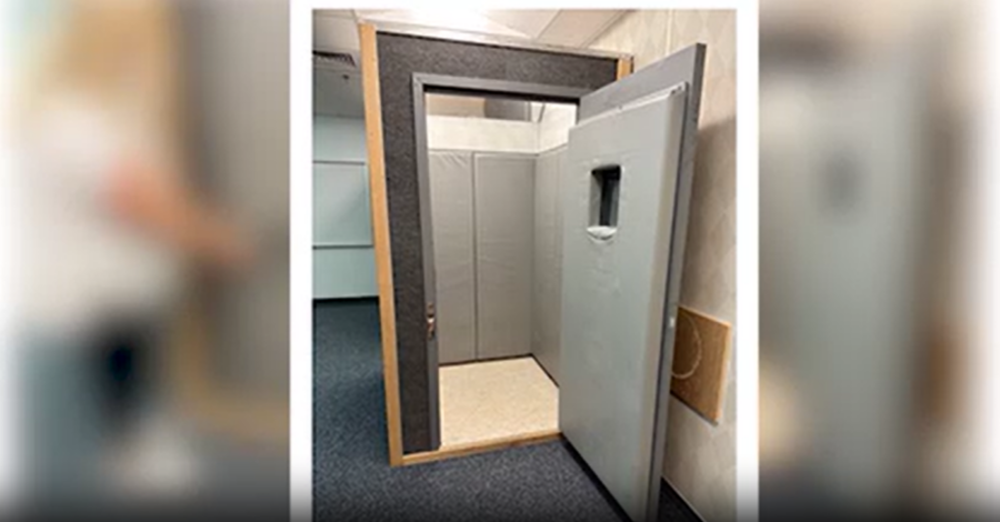 One of the seclusion rooms that's used in Utah schools. (KSL TV)...